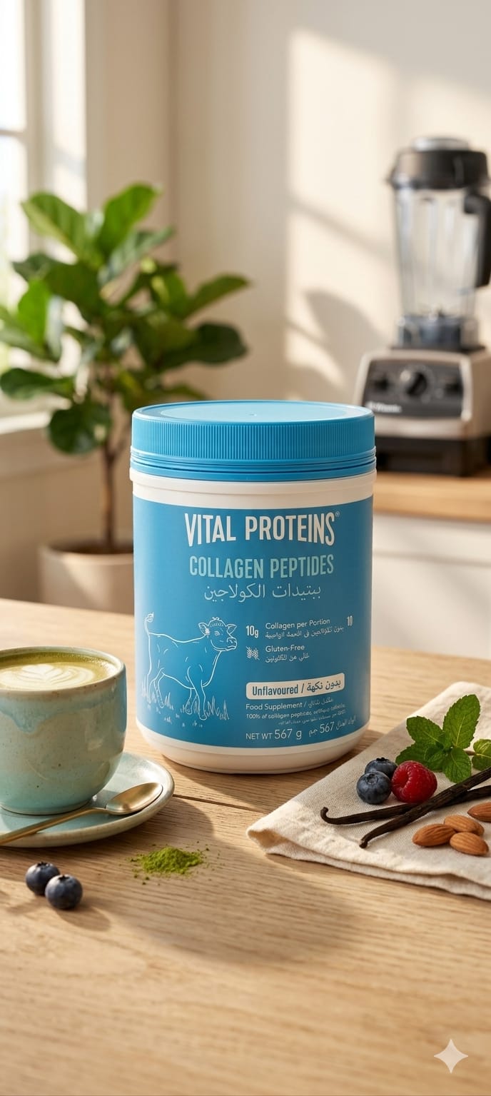 Vital Proteins Collagen Peptides Unflavoured 567g – 10g Collagen Per Serving, Gluten-Free