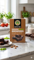 Organic Larder Vegan Brownies GF 400g
