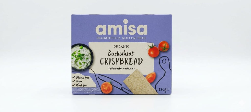 Amisa Organic Buckwheat Crispbread 120g