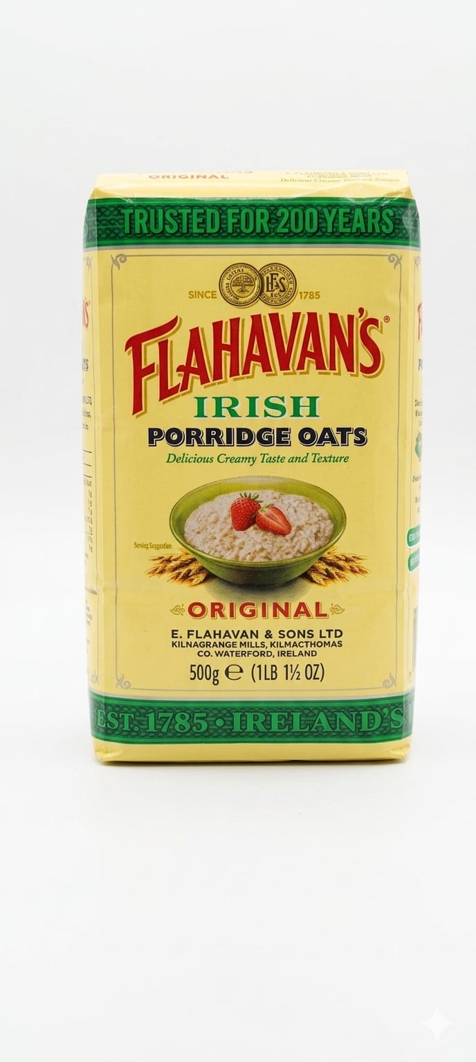 Flahavan's Irish Porridge Oats Original 500g
