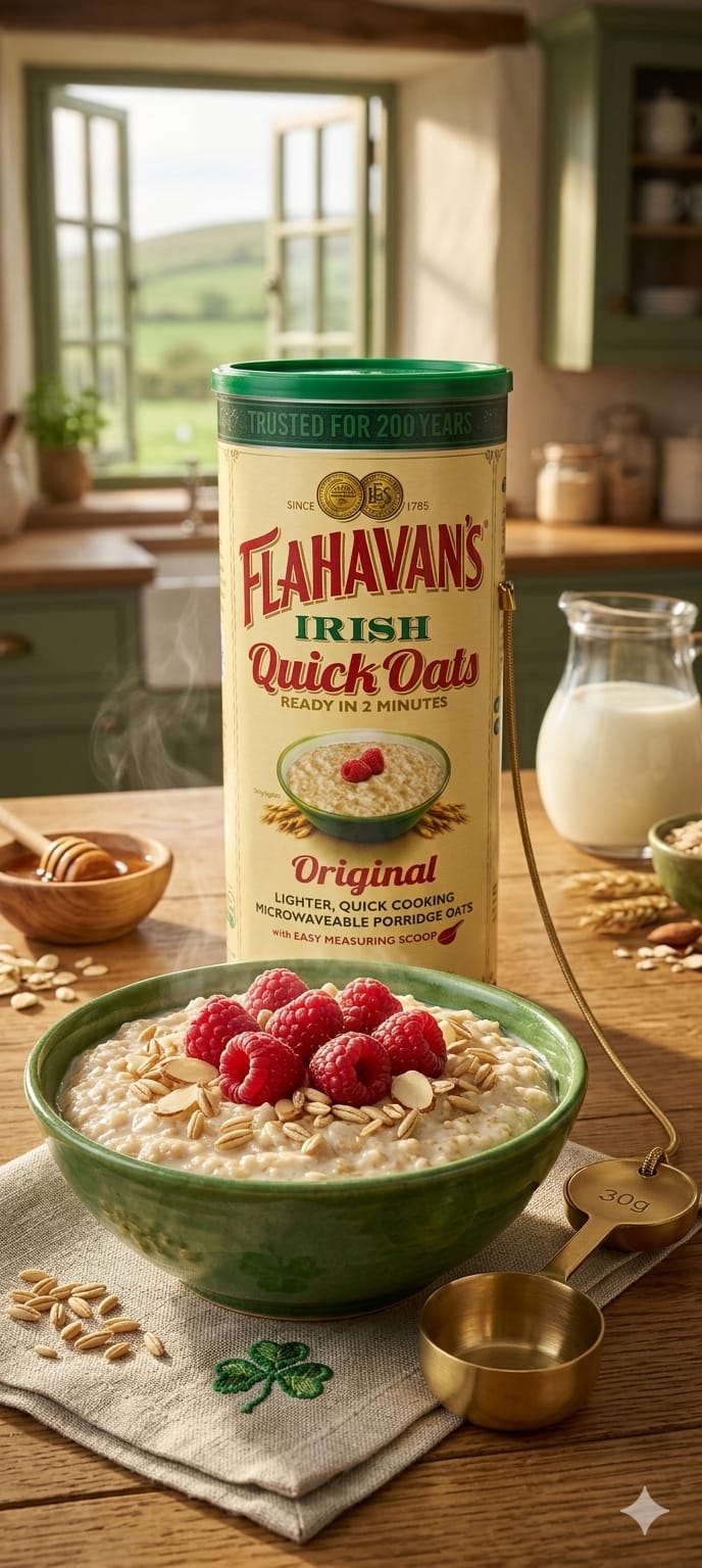 Flahavan's Irish Quick Oats Original 500g