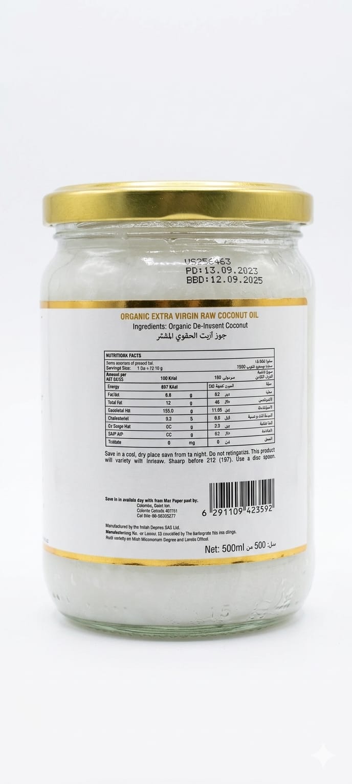 finer things extra virgin coconut oil 500ml
