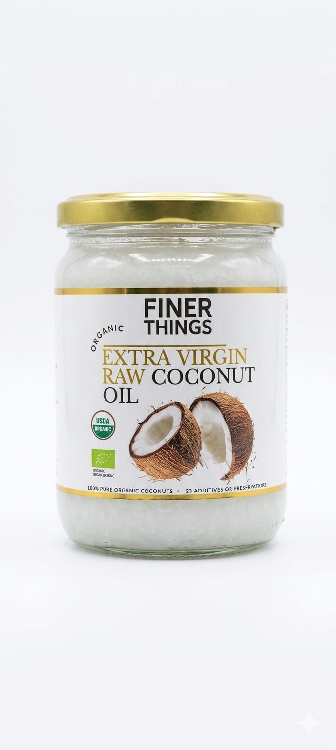 finer things extra virgin coconut oil 500ml