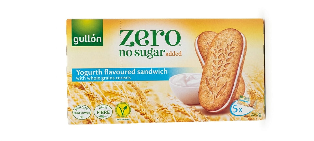 Gullon NO Sugar yougurt flavoured sandwich 220g