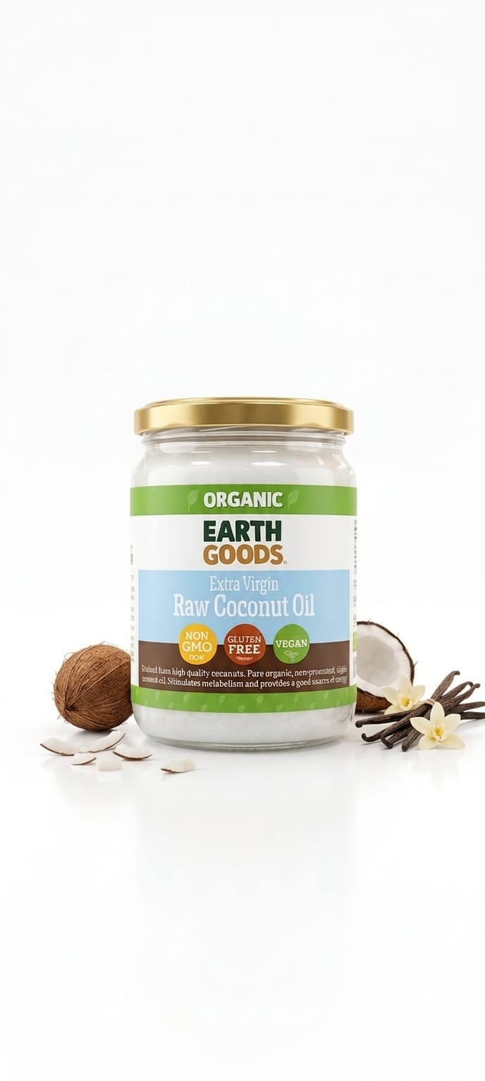 Organic earth coconut oil 500ml