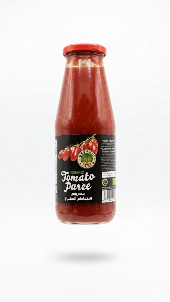 Organic Larder Organic tomato puree 700g