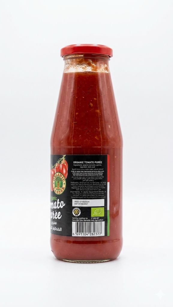 Organic Larder Organic tomato puree 700g