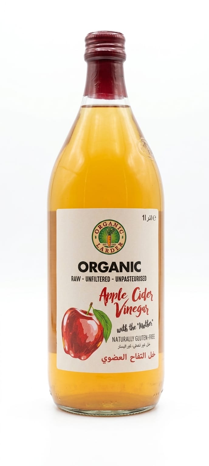 Organic Larder apple sider vineger GL 1L