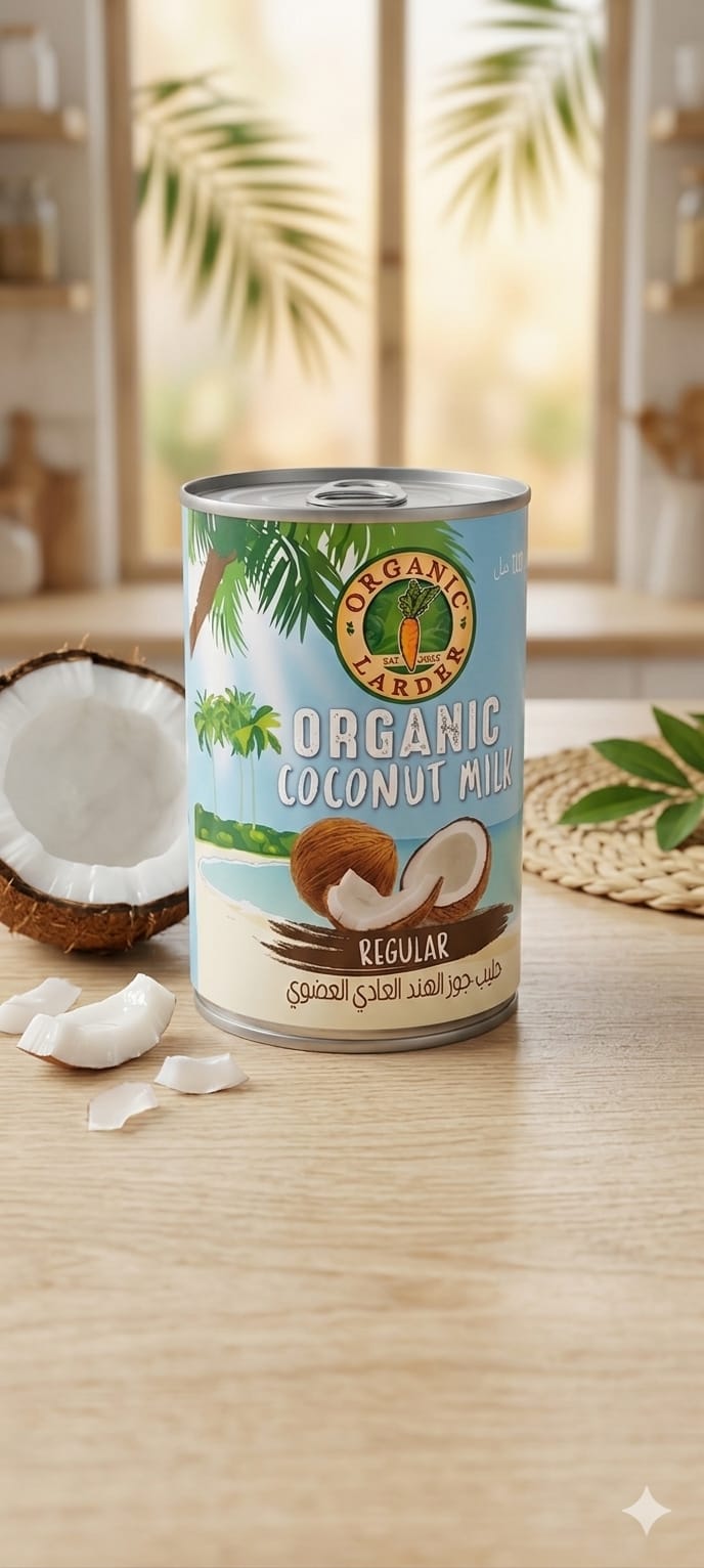ORGANIC LARDER coconut milk 400ml