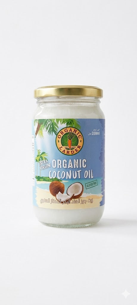 ORGANIC LARDER coconut oil.350ml