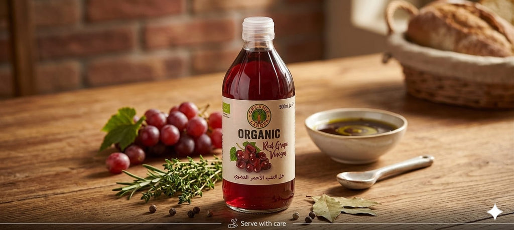 Organic Larder red grape Vineger 500ML