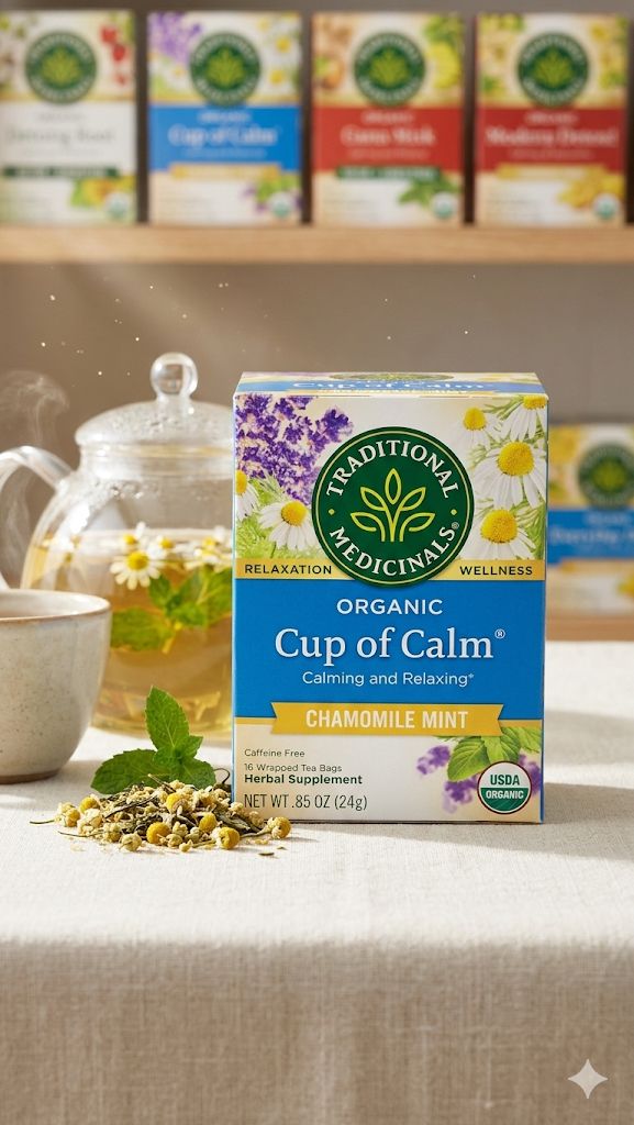 TRADITIONAL MEDICINAL Chamomile Mint  Tea 24g
