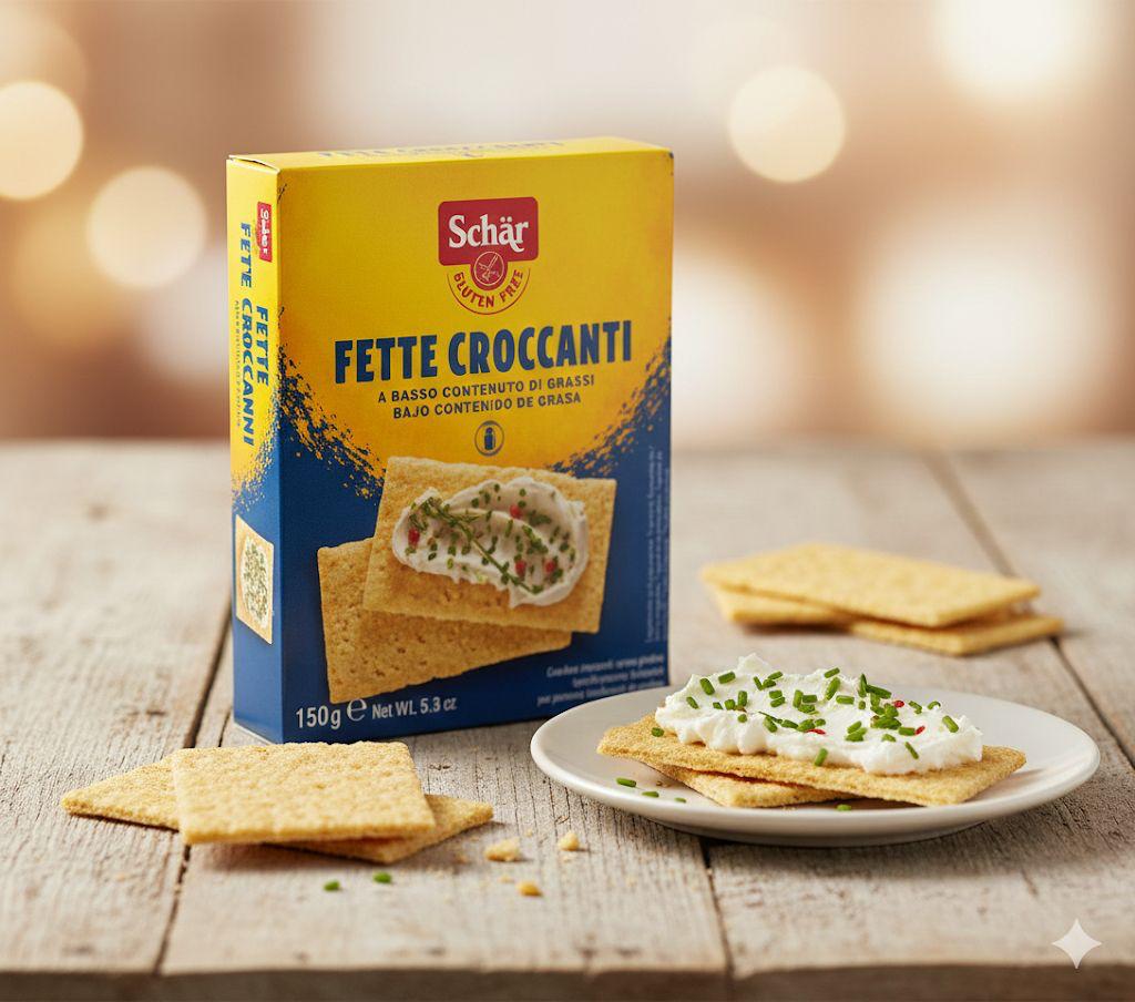 Schar GF Fette Croccanti Crunchy Crispbread 150g