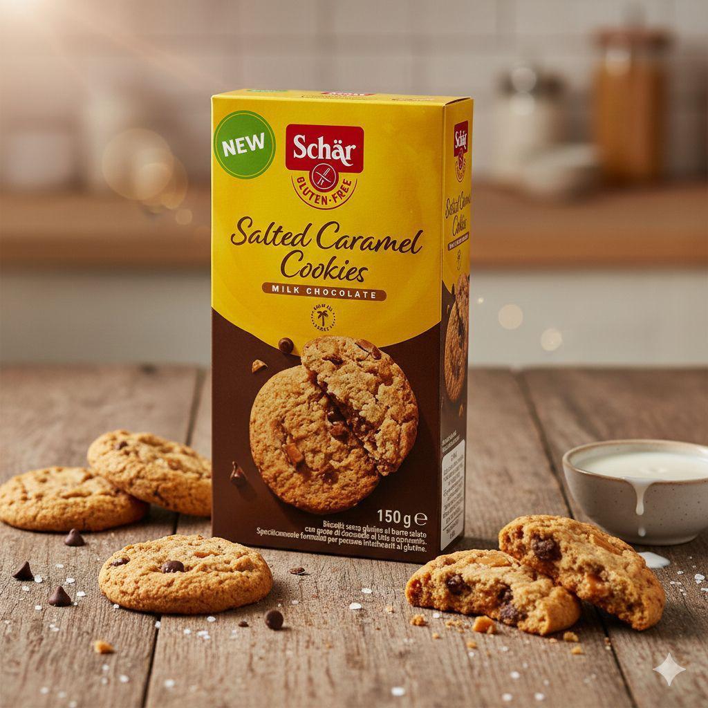 Schär Salted Caramel Cookies 150g