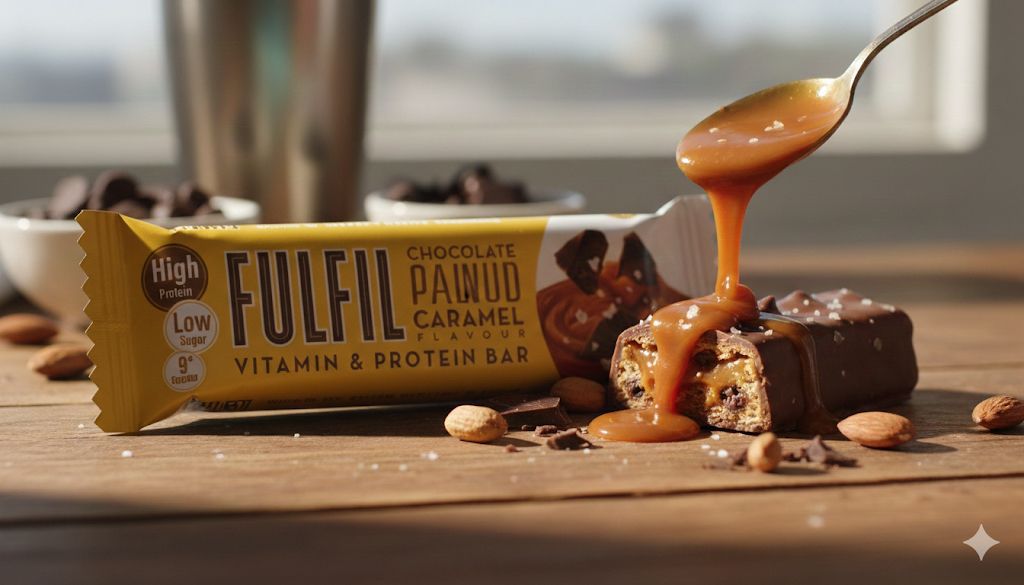 FULFIL Chocolate Peanut Caramel Protein Bar