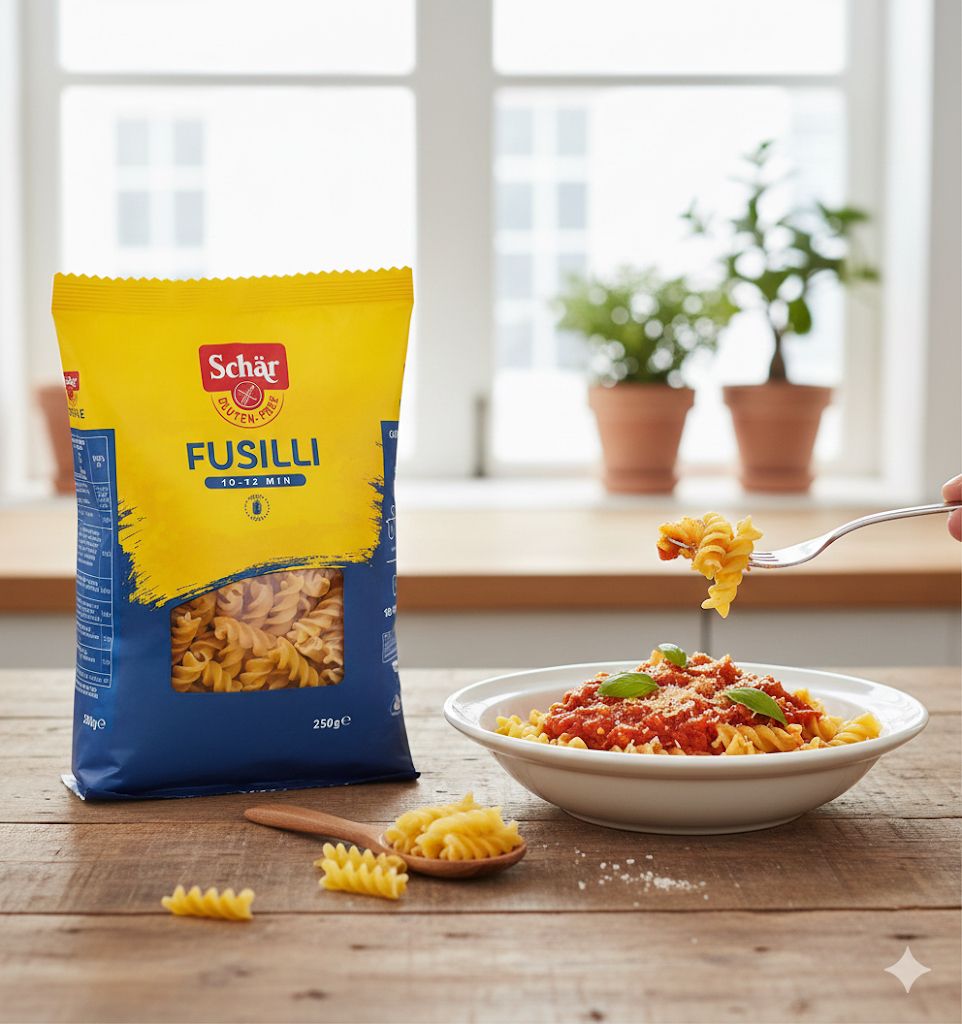 Schär Fusilli – Gluten-Free Pasta (250g)
