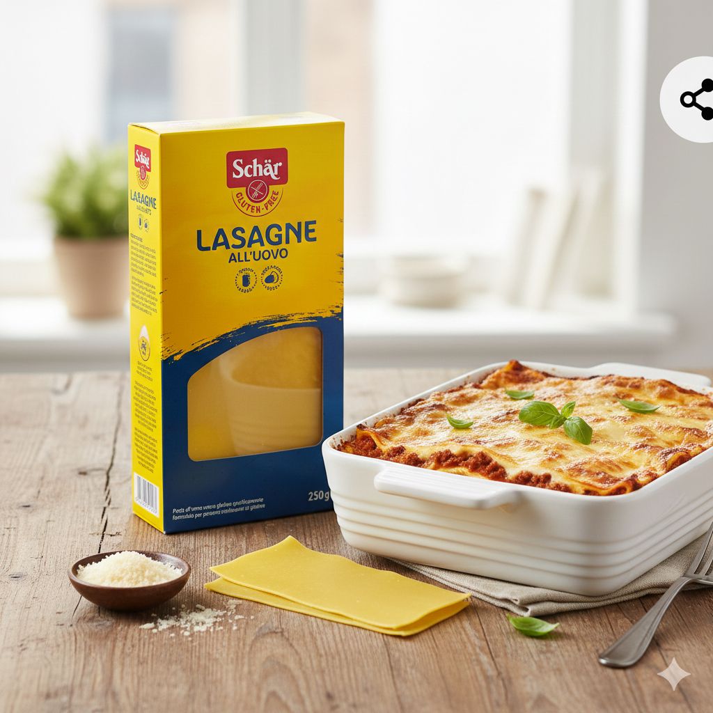 Schar GF lasagne Egg Pasta 250g