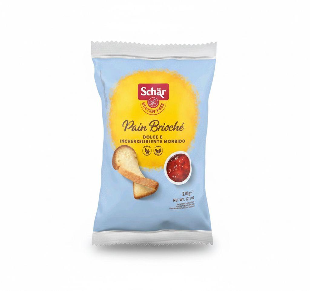 Schär Pain Brioché – Gluten-Free Soft Sweet Bread (370g)
