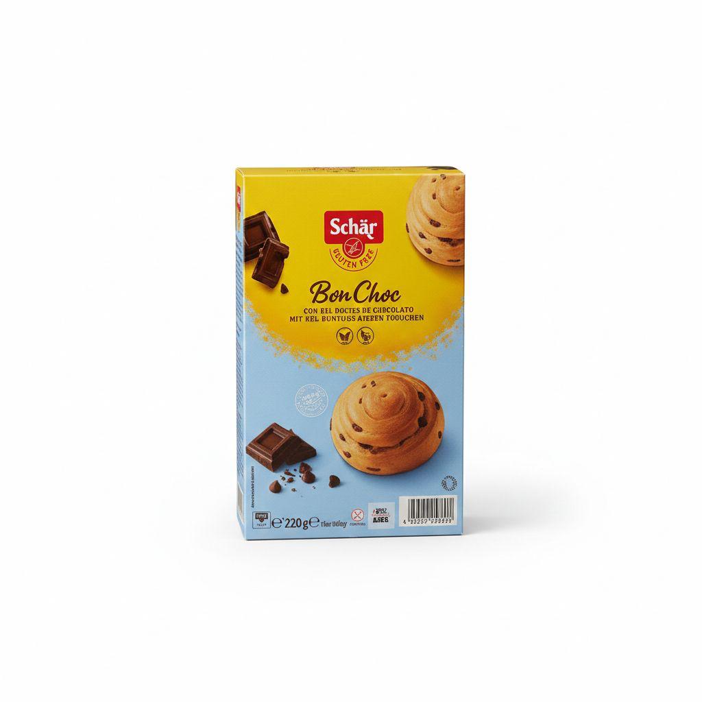Schär Bon Choc – Gluten-Free Chocolate Chip Sweet Rolls (220g)