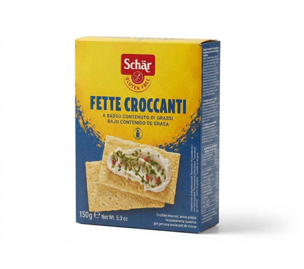 Schar GF Fette Croccanti Crunchy Crispbread 150g