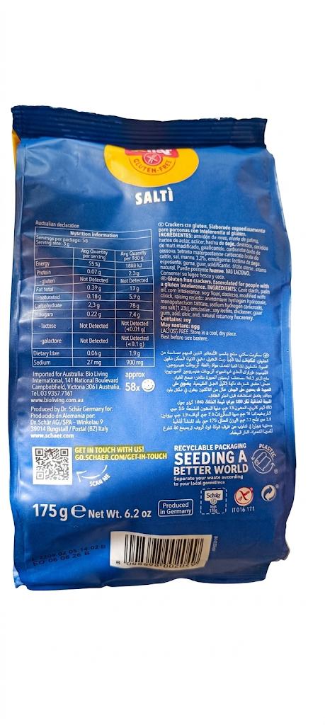 Schar Salti Crackers 175g