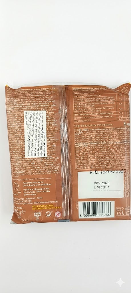 Schär Snack Bar Hazelnut 105g