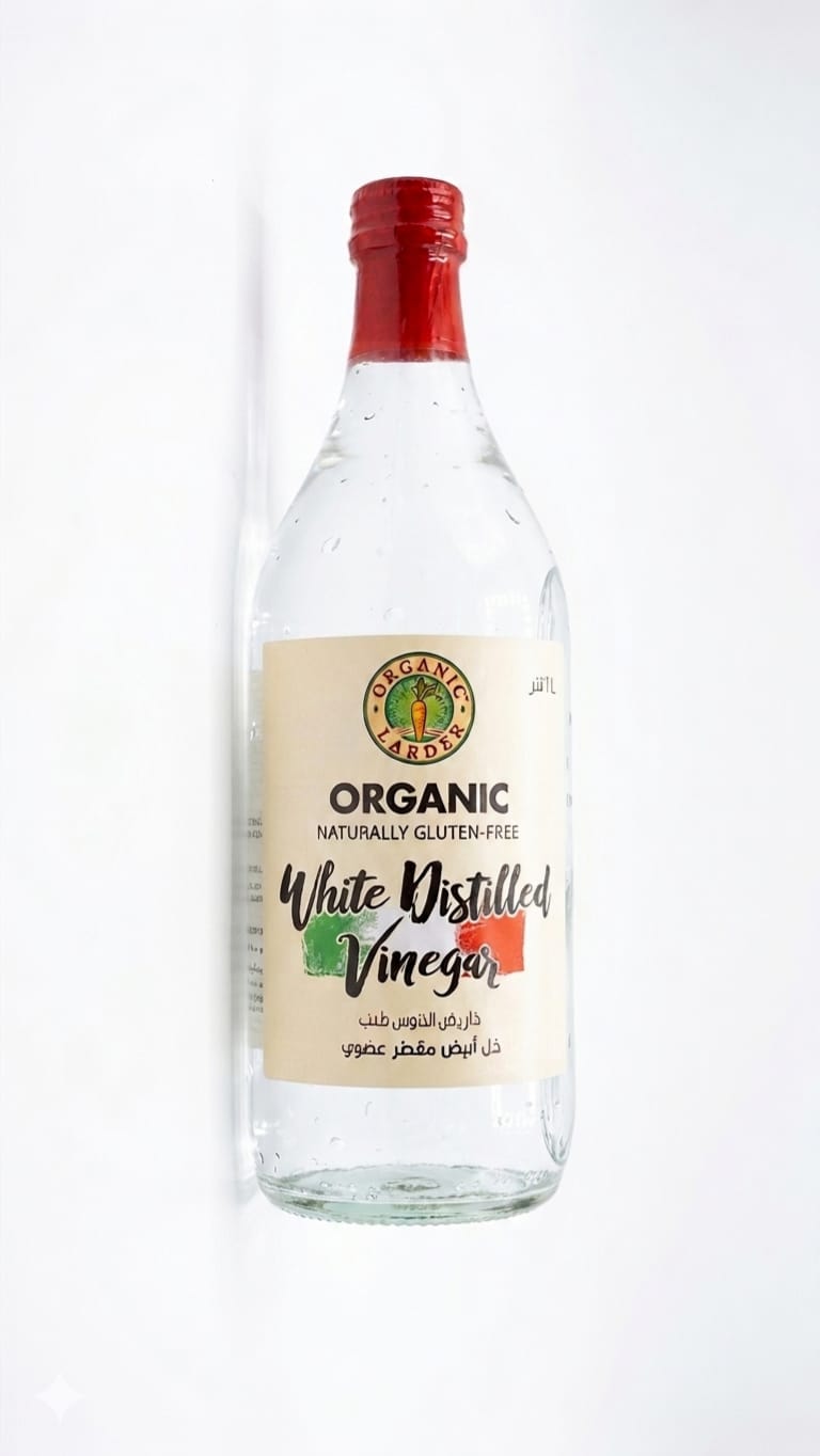 Organic Larder Organic White Distilled Vinager 1L