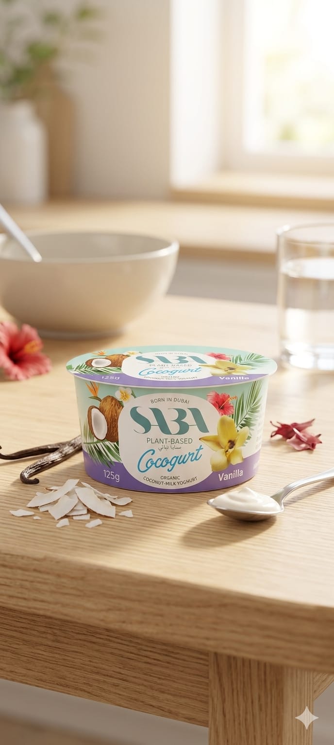 SABA Plant-Based Yogurt – Vanilla