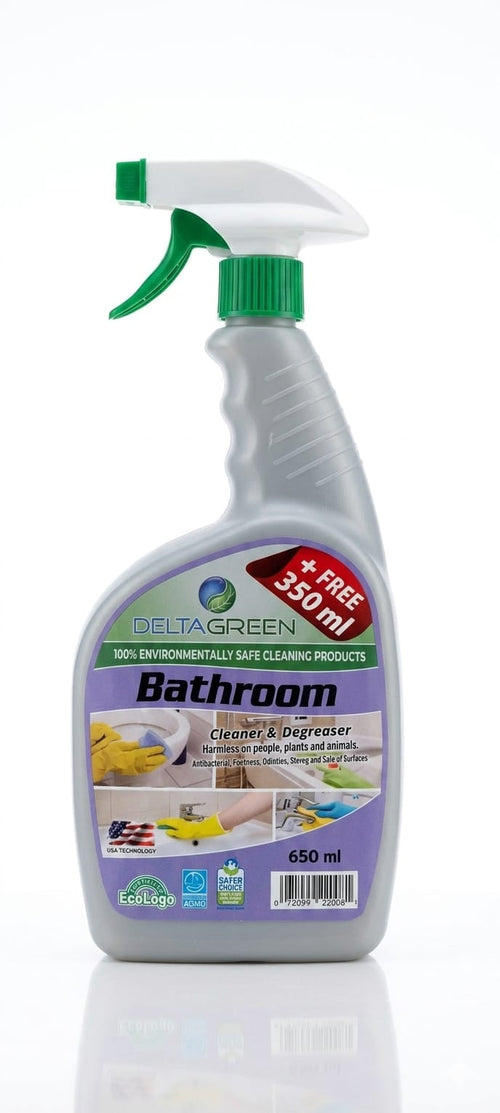 DeltaGreen Bathroom Cleaner & Degreaser 650ml – Eco-Safe & Antibacterial