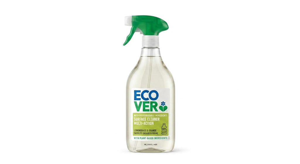 Ecover Multi-Action Surface Cleaner Lemongrass & Orange 500ml – Tackles Grease & Grime