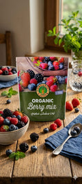 Organic Larder Organic Berry Mix 300g – Frozen Mixed Berries IQF