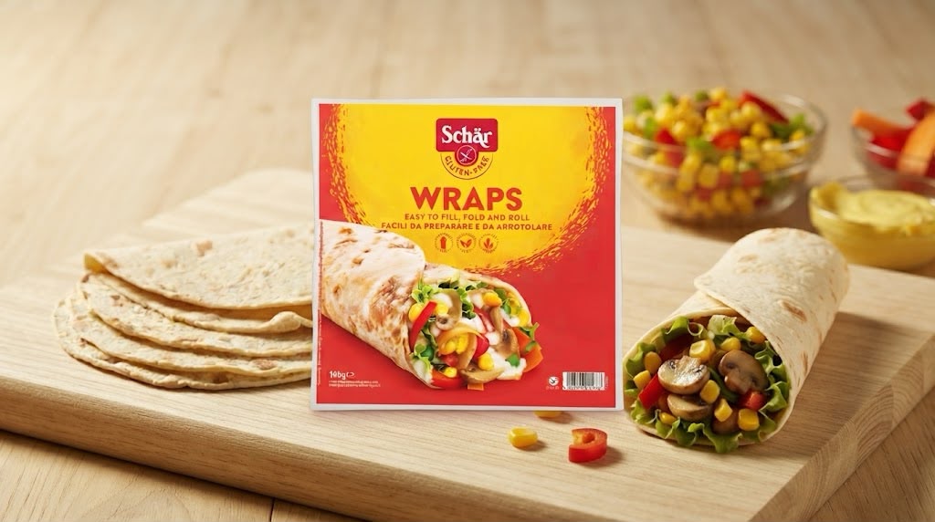 Schär Wraps – Gluten-Free Tortilla Wraps (160g)