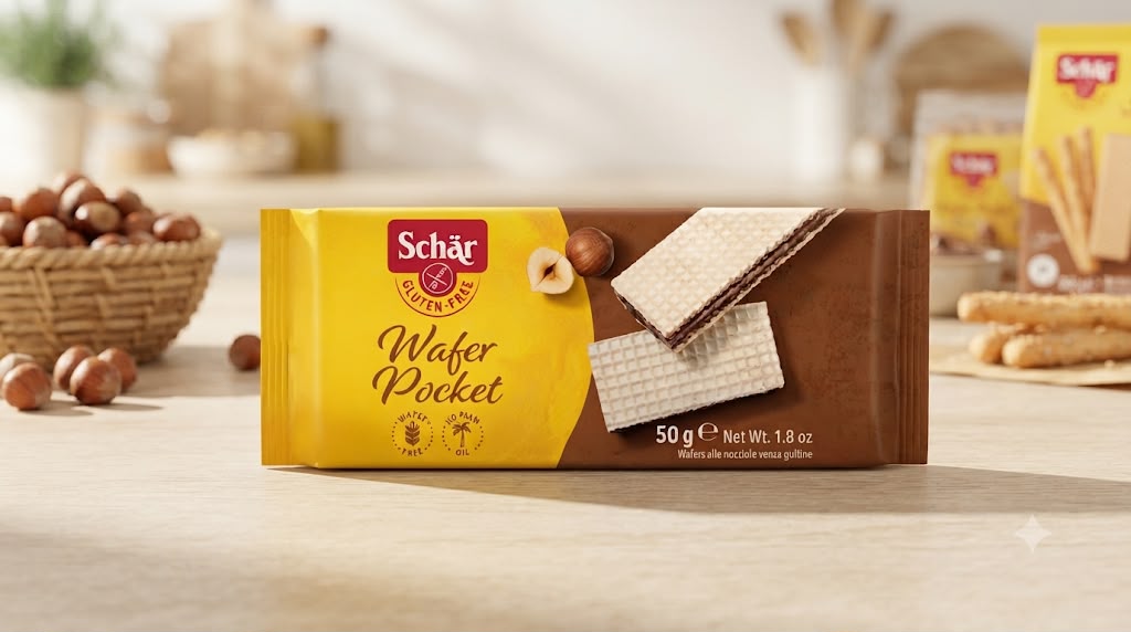 Schär Wafer Pocket Hazelnut 50g
