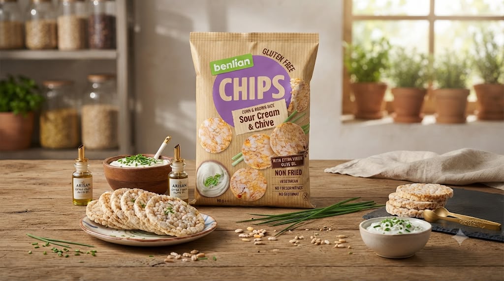 benlian Chips Sour Cream &Chive 60g