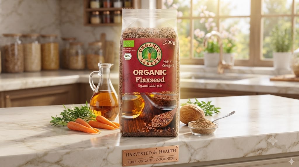 Organic Larder Flaxseed 500g