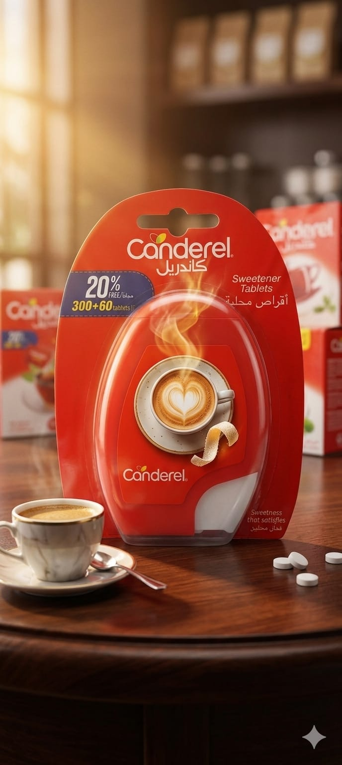 Canderel sweetener tablets 30.6g