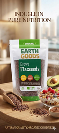 Earthgoods Brown flaxseeds 340g