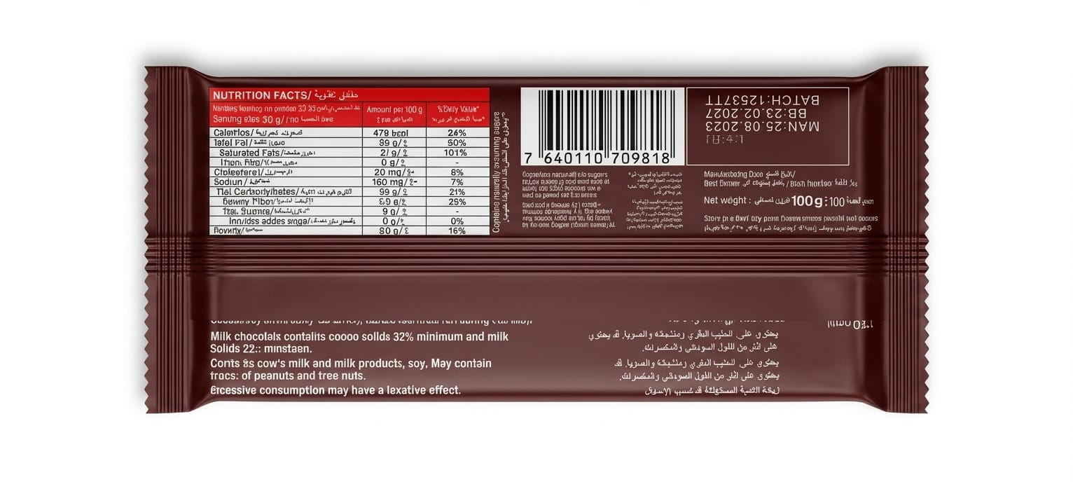 Canderel 0% added sugar Milk&Salted Caramel chocolate 100g