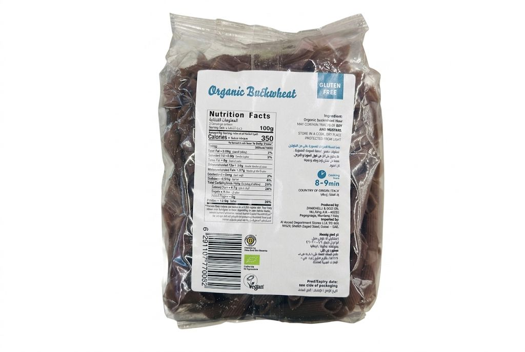 Organic Larder Buckwheat Penne pasta 300g
