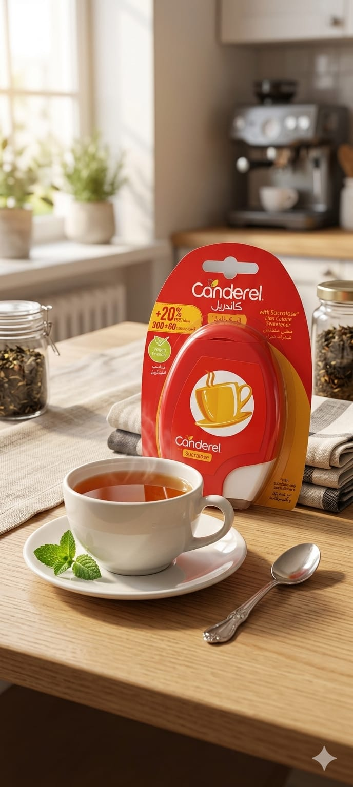 Canderel sweetener tablets 30.6g.
