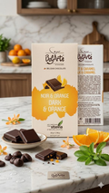 BelArte Noir & Orange Dark & Orange Belgian Chocolate (Sugar-Free with Stevia)85g