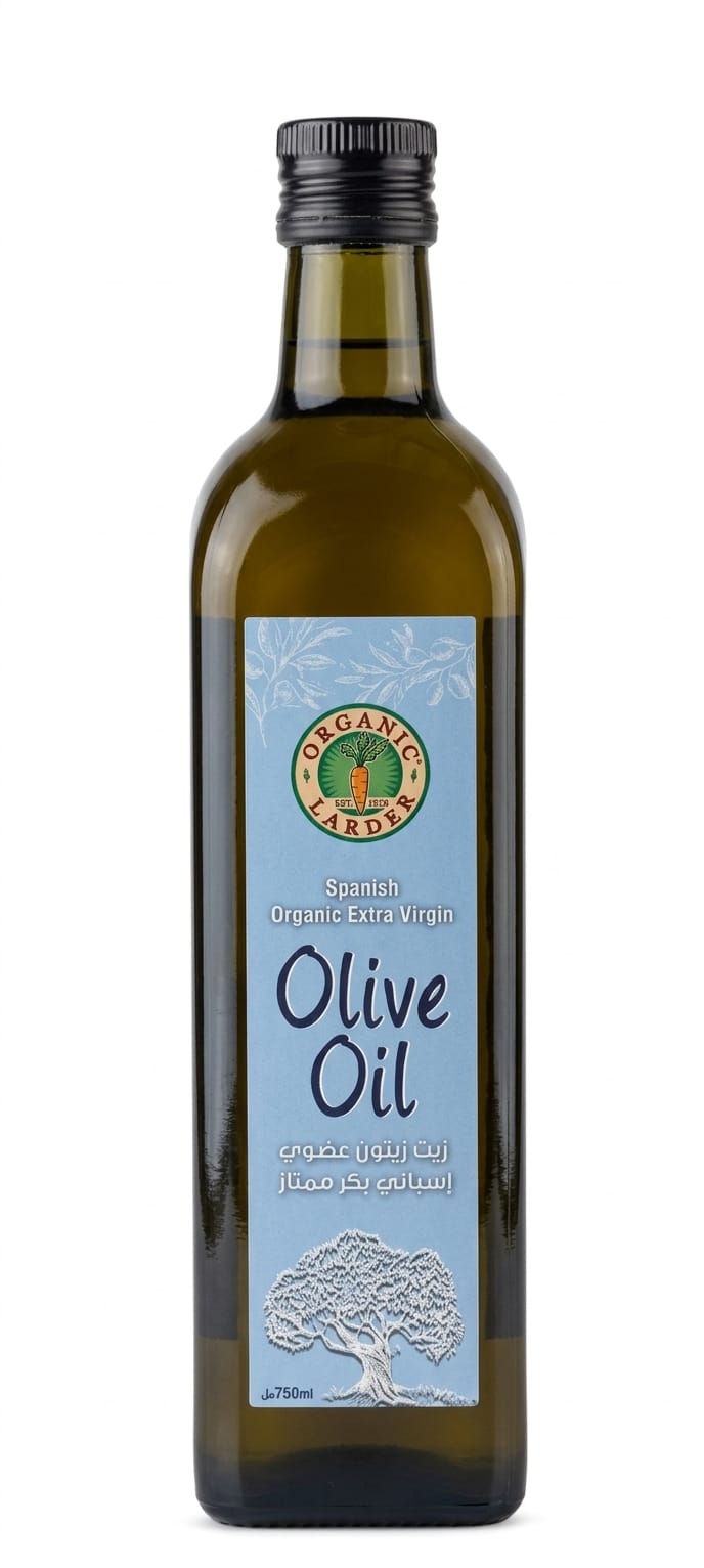 Organic larder extra vergin olive oil 750ml