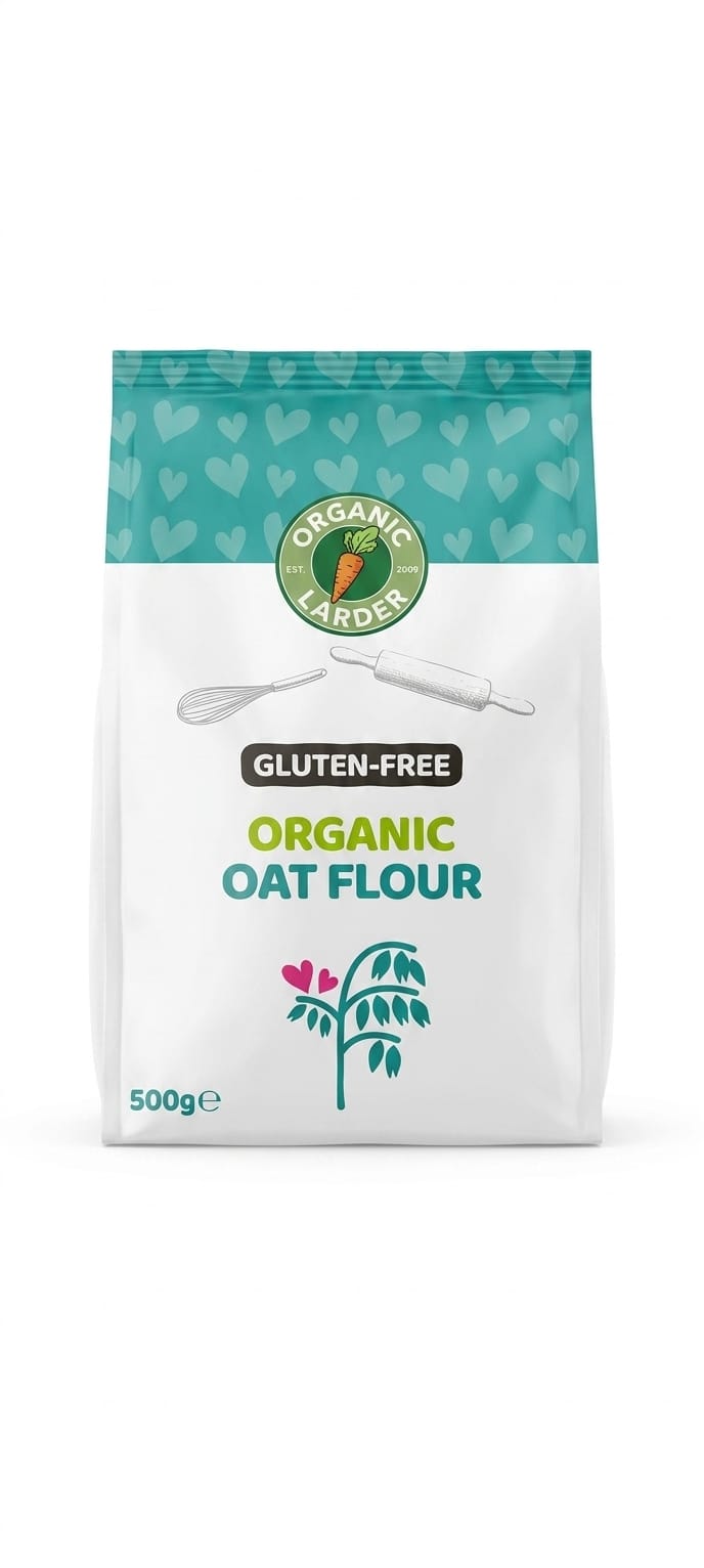 Organic Larder Organic Oat Flour GF 500g